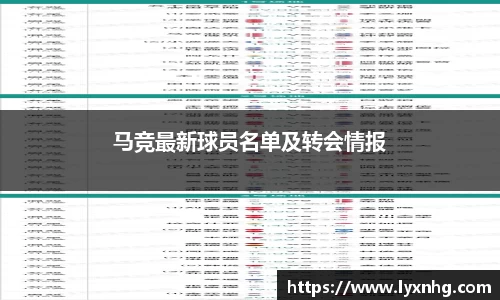 马竞最新球员名单及转会情报