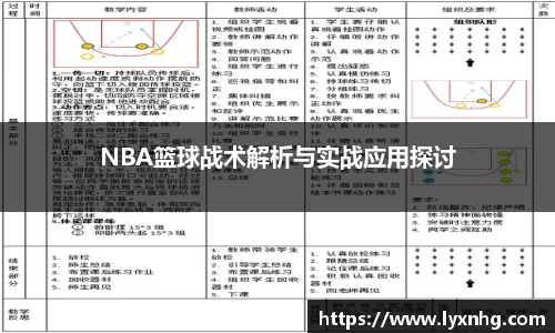 NBA篮球战术解析与实战应用探讨